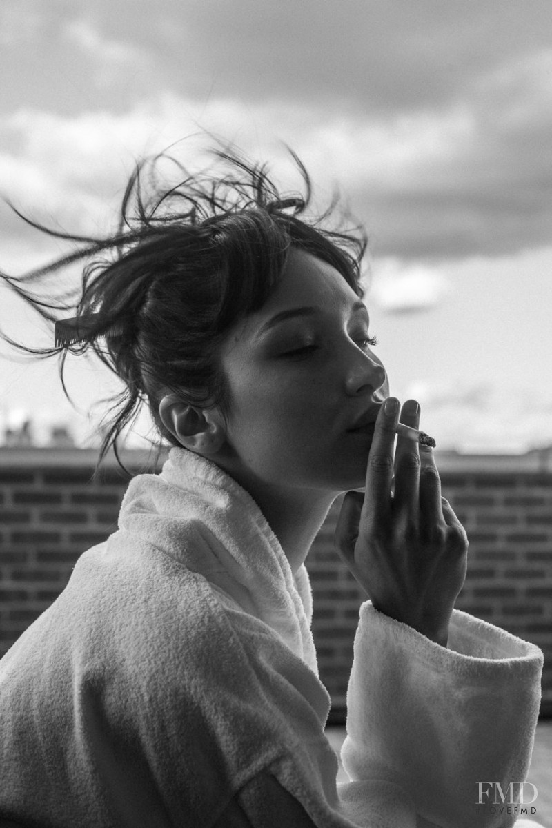 Bella Hadid featured in Intimate Moments with Bella Hadid, October 2016