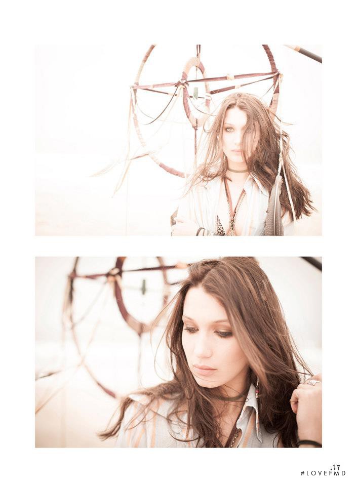Bella Hadid featured in Handle Only With Love, July 2013