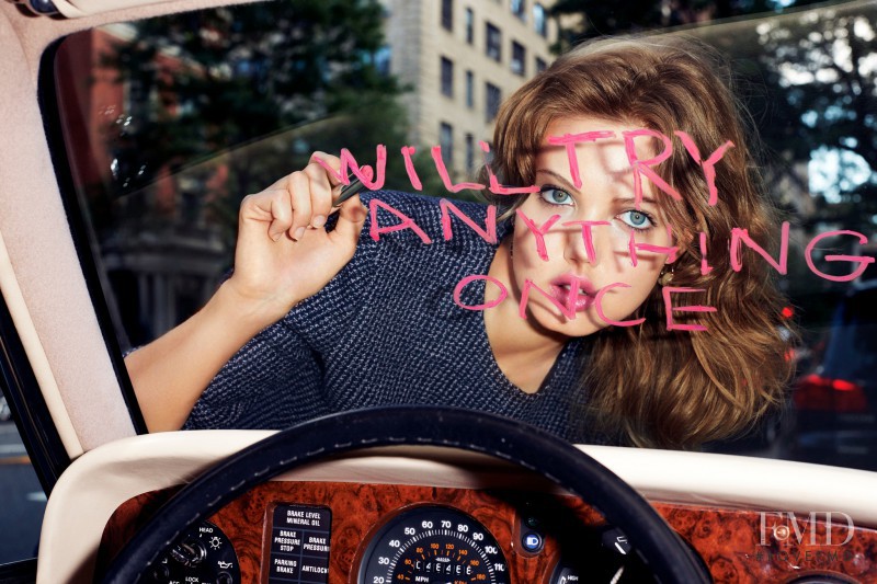 Lindsey Wixson featured in Personal Message, September 2015