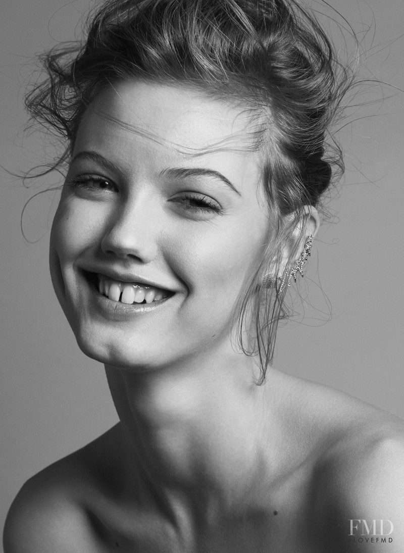 Lindsey Wixson featured in The Golden Girl, December 2014