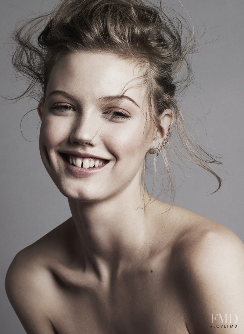 Lindsey Wixson featured in The Golden Girl, December 2014