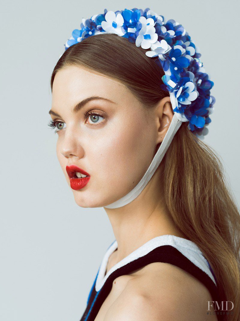 Lindsey Wixson featured in True Colours, February 2017