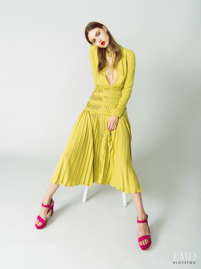 Lindsey Wixson featured in True Colours, February 2017