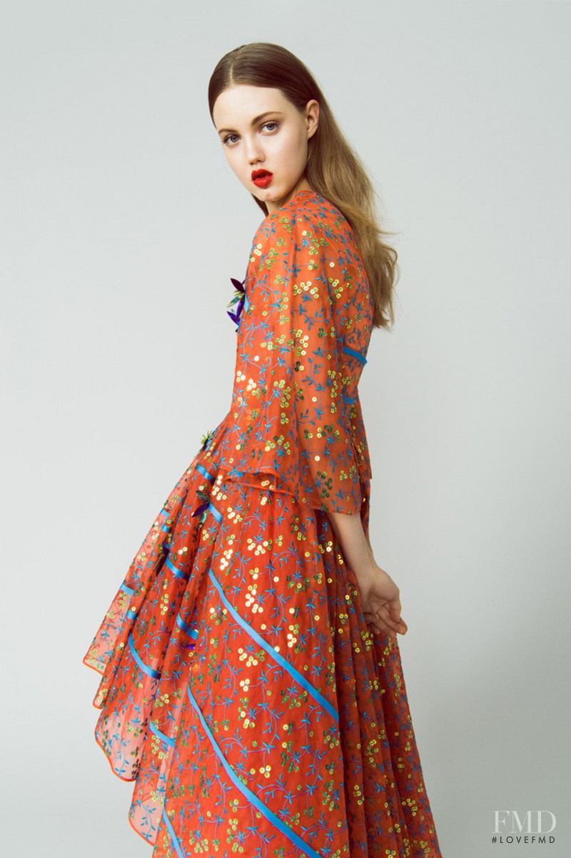 Lindsey Wixson featured in True Colours, February 2017