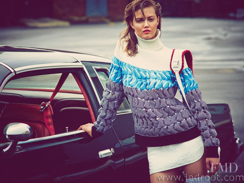 Lindsey Wixson featured in Jock Star Lindsey, October 2014