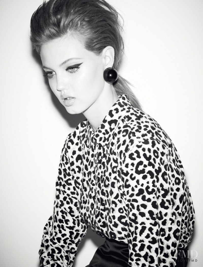 Lindsey Wixson featured in The Obsessions, November 2013