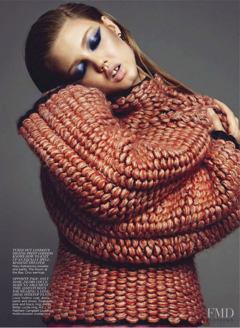 Lindsey Wixson featured in Shooting Star, September 2012