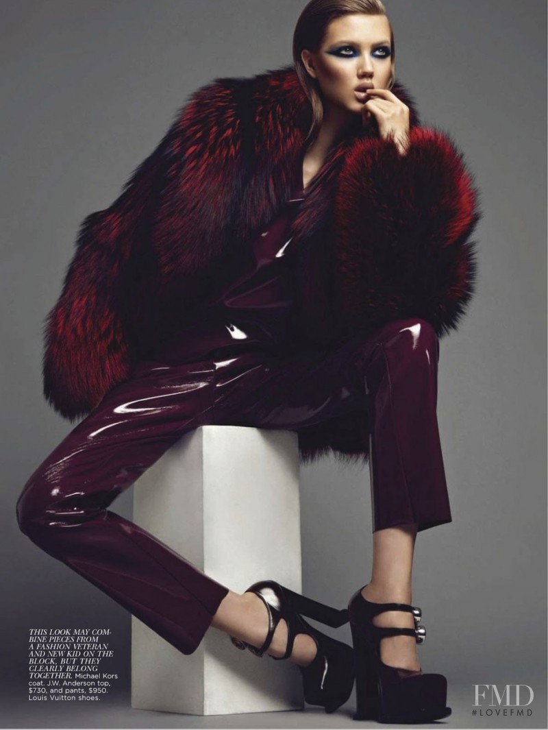 Lindsey Wixson featured in Shooting Star, September 2012