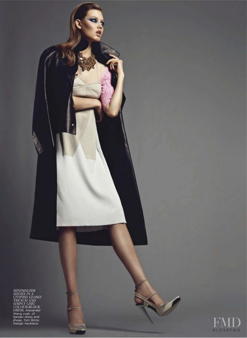 Lindsey Wixson featured in Shooting Star, September 2012