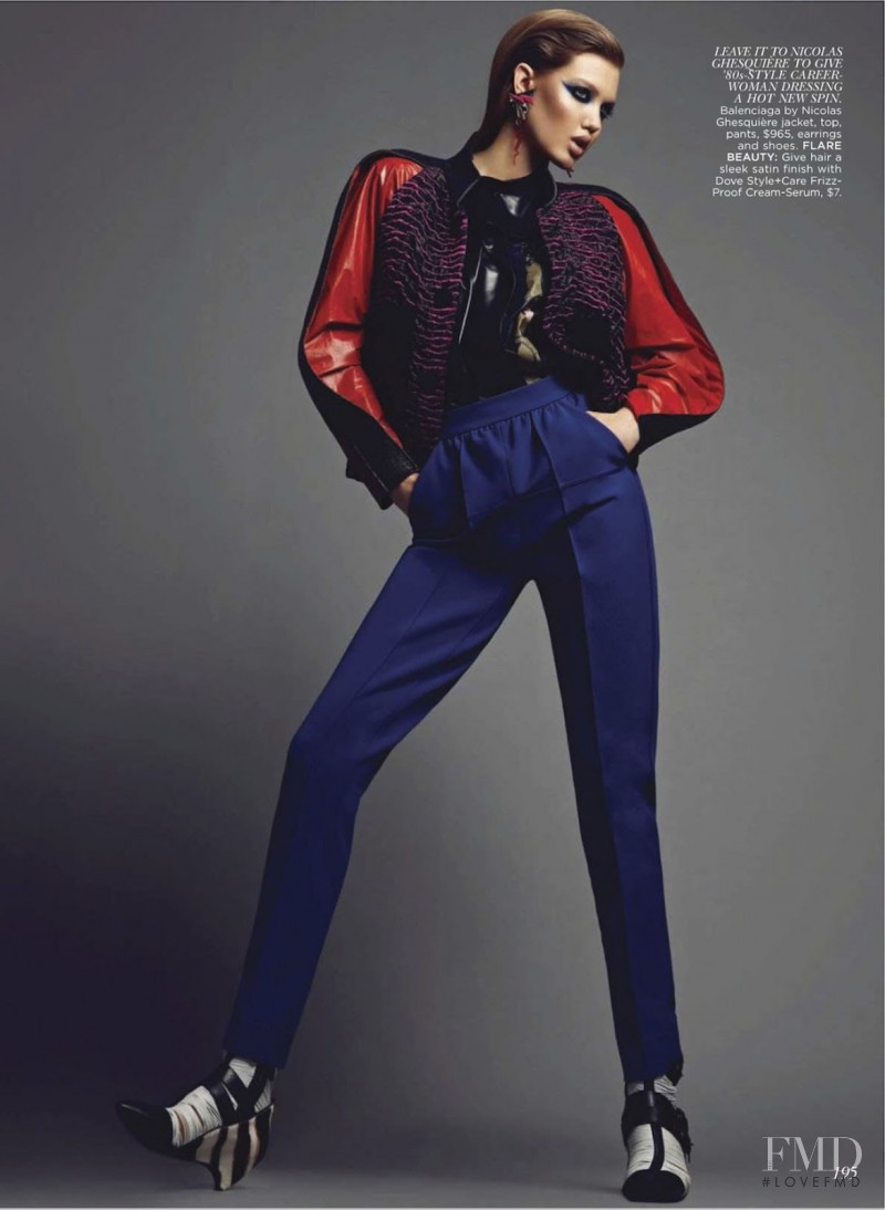 Lindsey Wixson featured in Shooting Star, September 2012