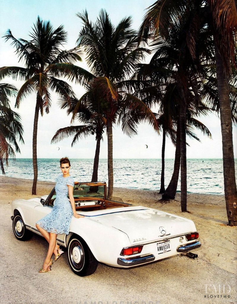Lindsey Wixson featured in Chic In The Heat, March 2012