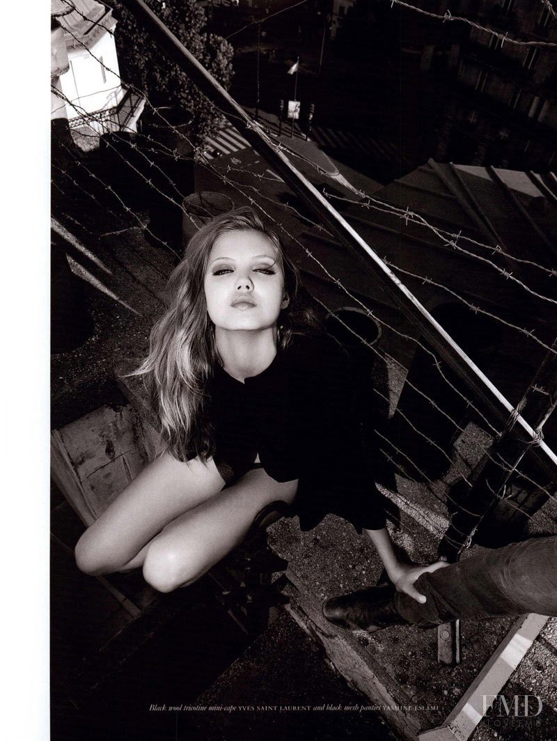 Lindsey Wixson featured in Yasmine Eslami\'s seven favorite pieces fo the season, September 2010