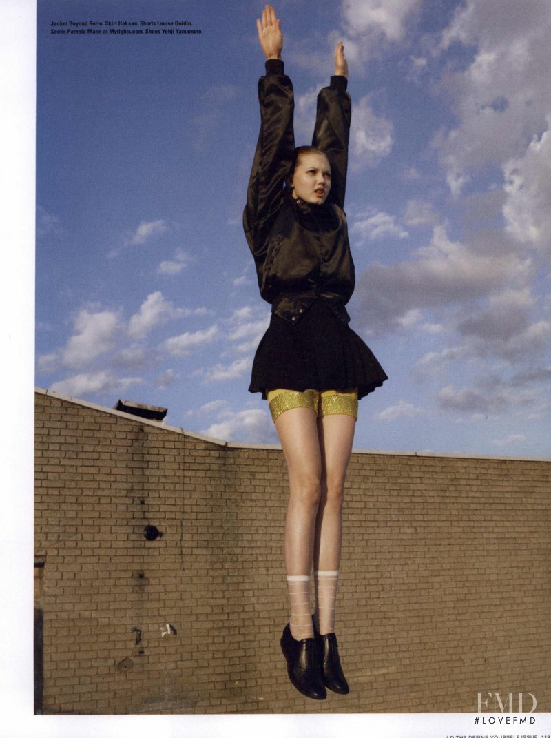 Lindsey Wixson featured in Playing a Character is the Best Part of Being a Model, September 2010