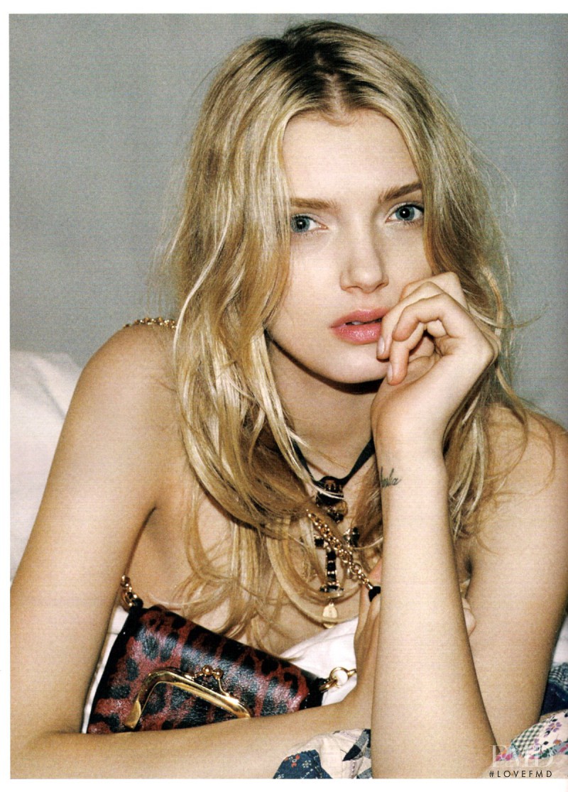 Lily Donaldson featured in Fash Your Face In My Skin, February 2010