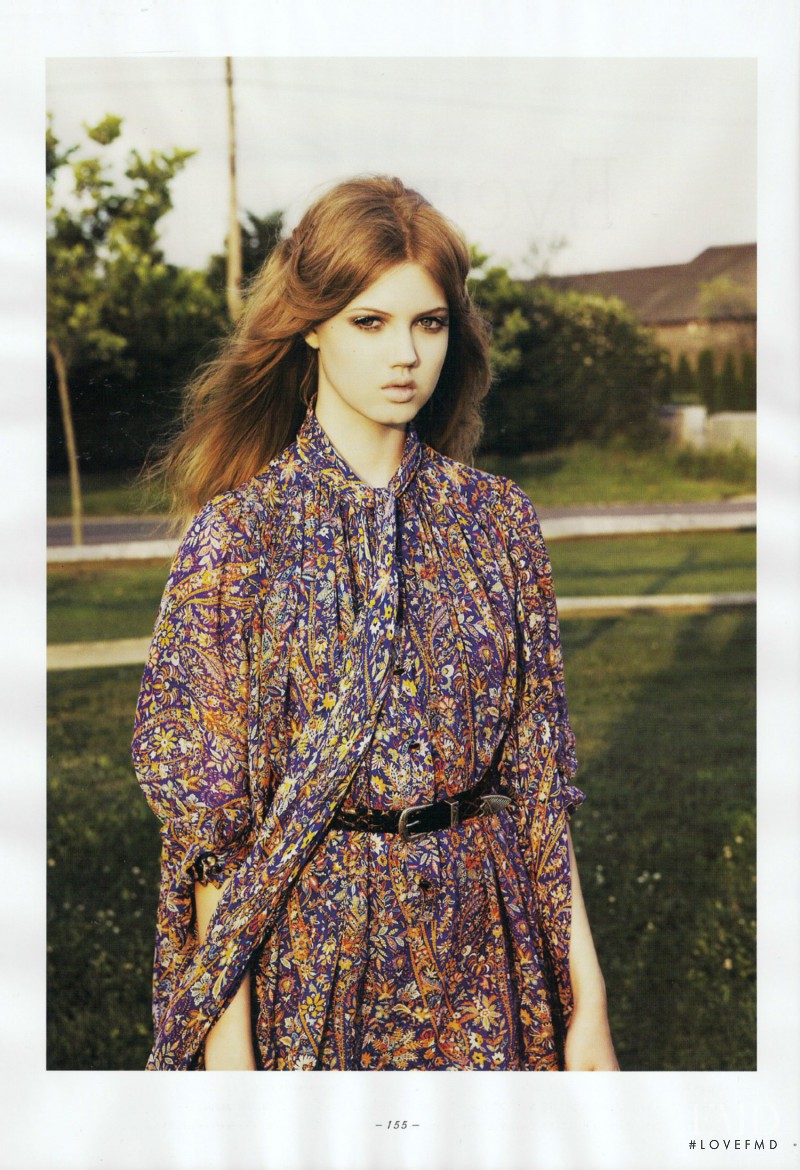 Lindsey Wixson featured in Wander Bird, September 2009