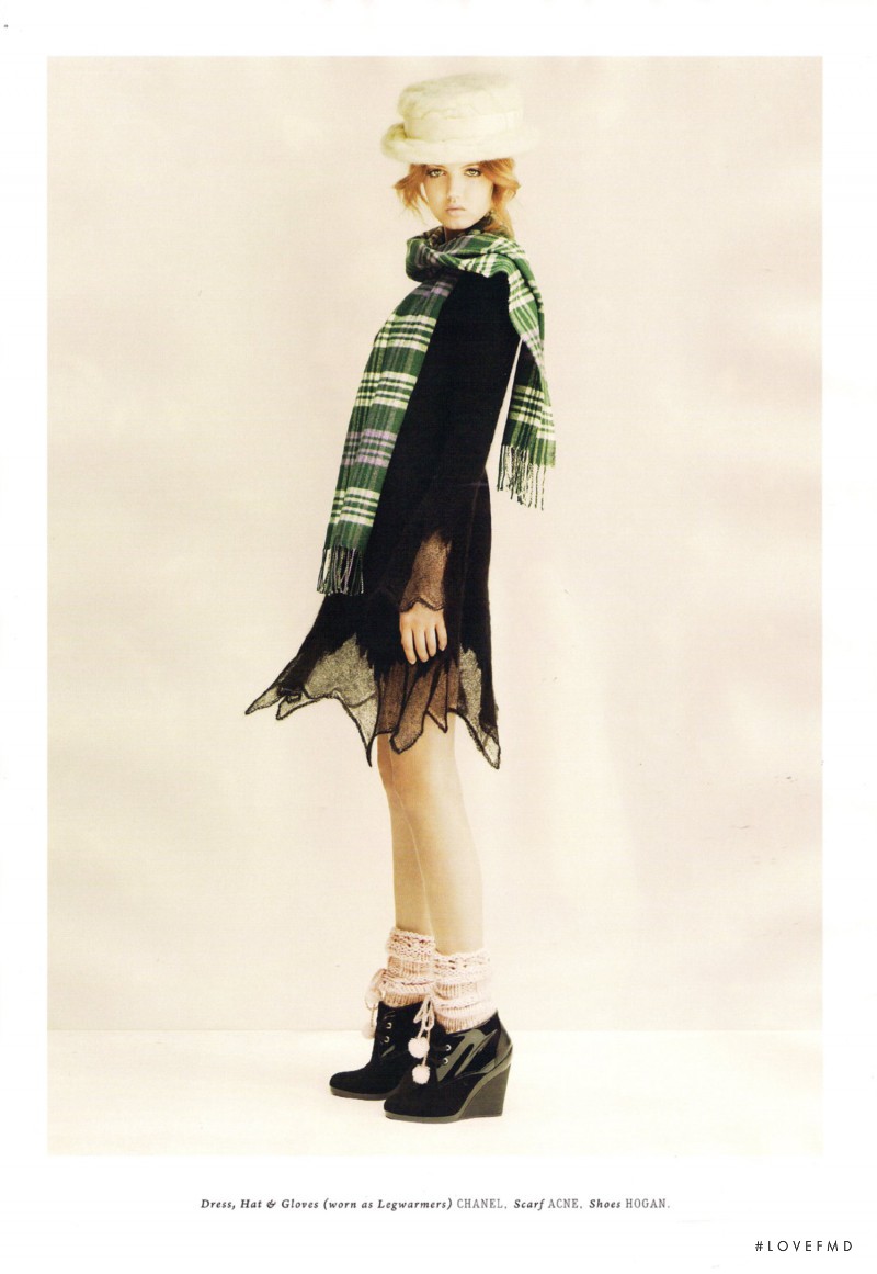 Lindsey Wixson featured in Wander Bird, September 2009