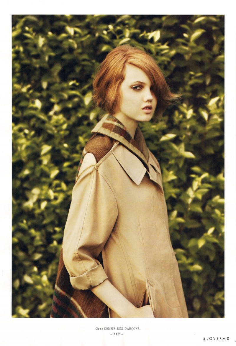 Lindsey Wixson featured in Wander Bird, September 2009