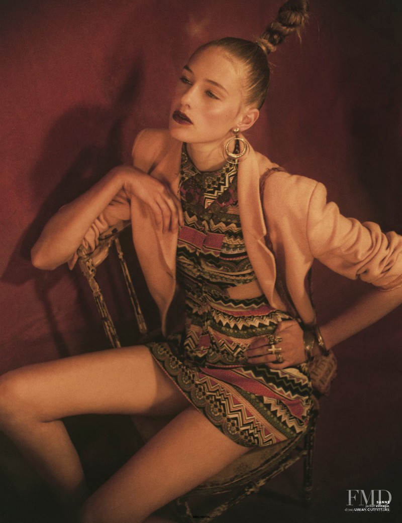 Sanne Vloet featured in The Little Ethnic Circus, October 2012