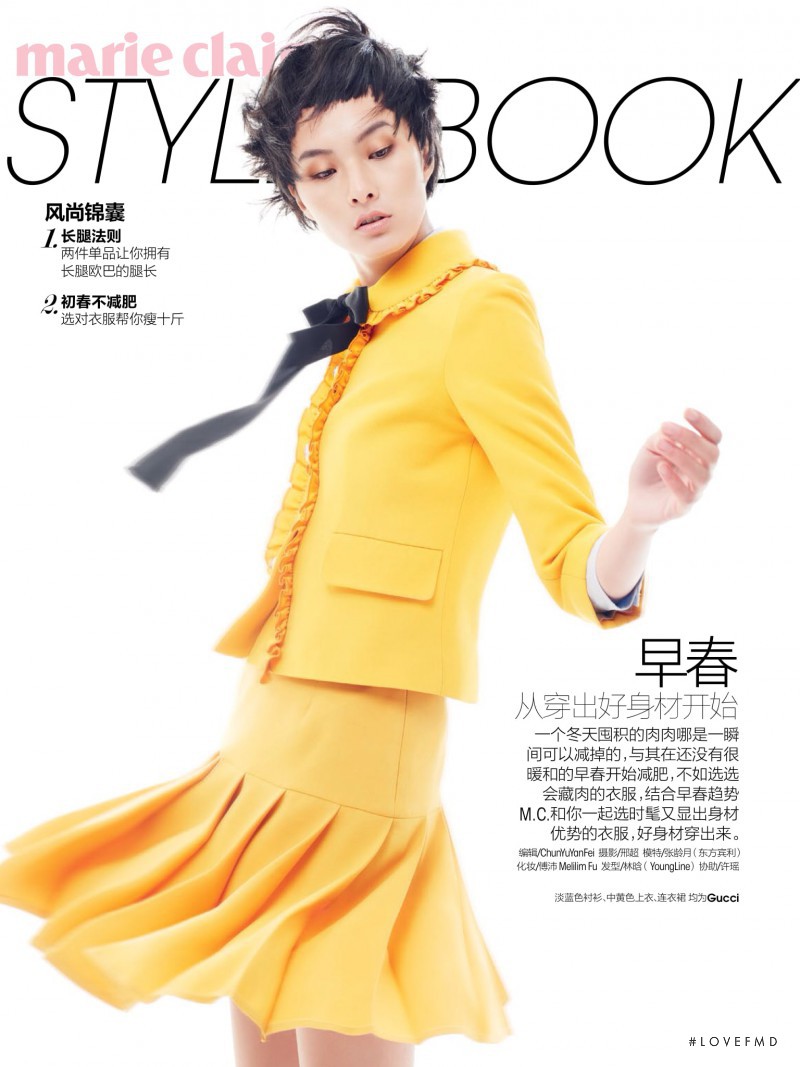 Ling Yue Zhang featured in Stylebook, January 2016