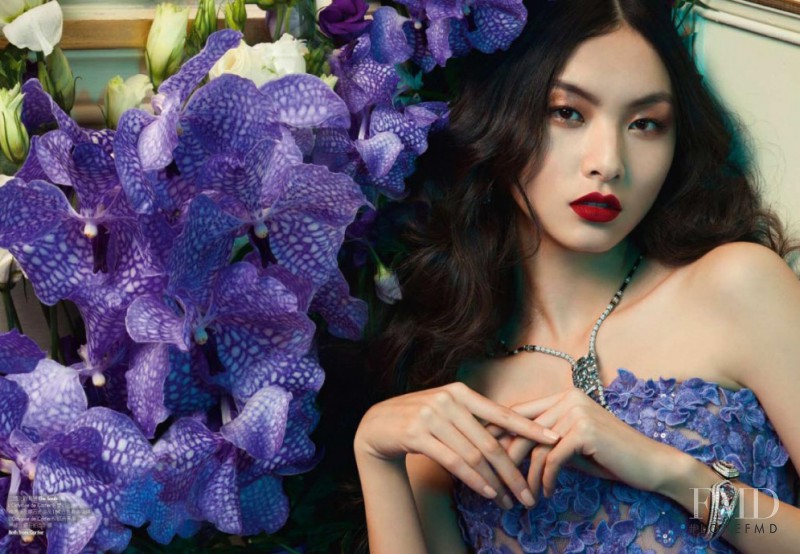 Ling Yue Zhang featured in Floral Wonderland, May 2014