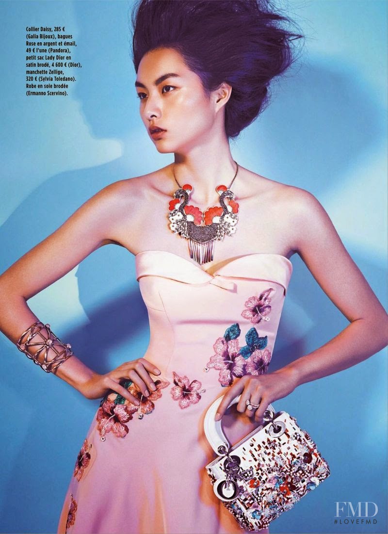 Ling Yue Zhang featured in China Girl, March 2014