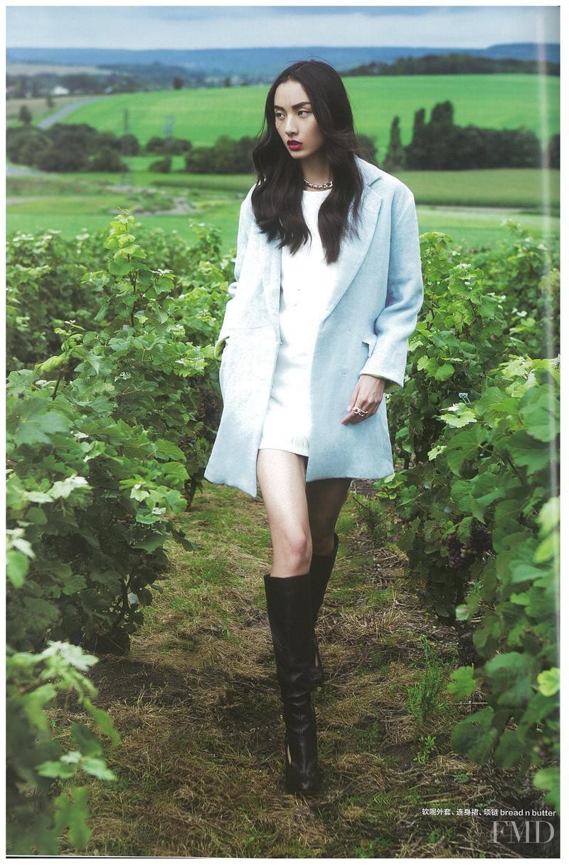 Ling Yue Zhang featured in Lingering, October 2014