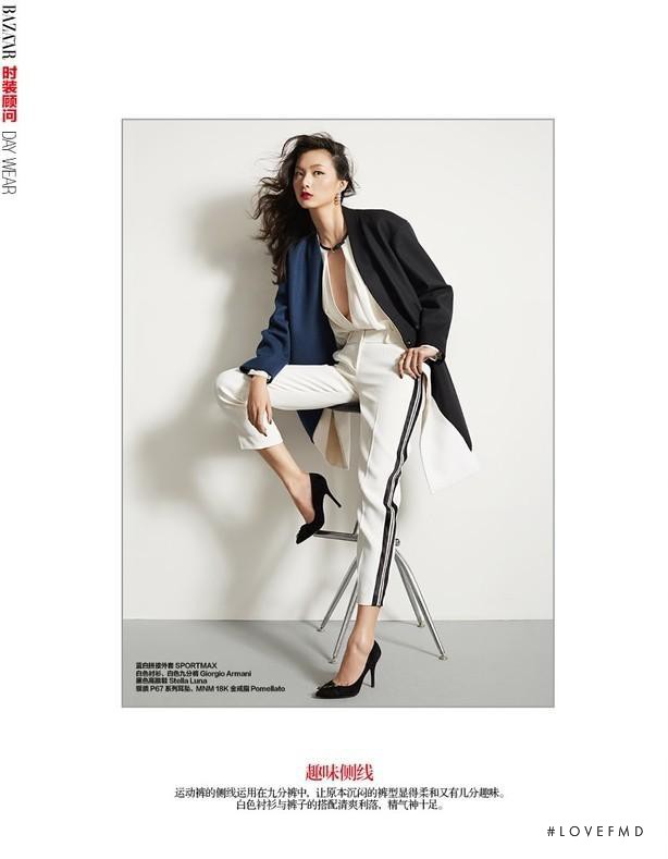 Ling Yue Zhang featured in Ankle-Length Pants of Pre-Fall, August 2014