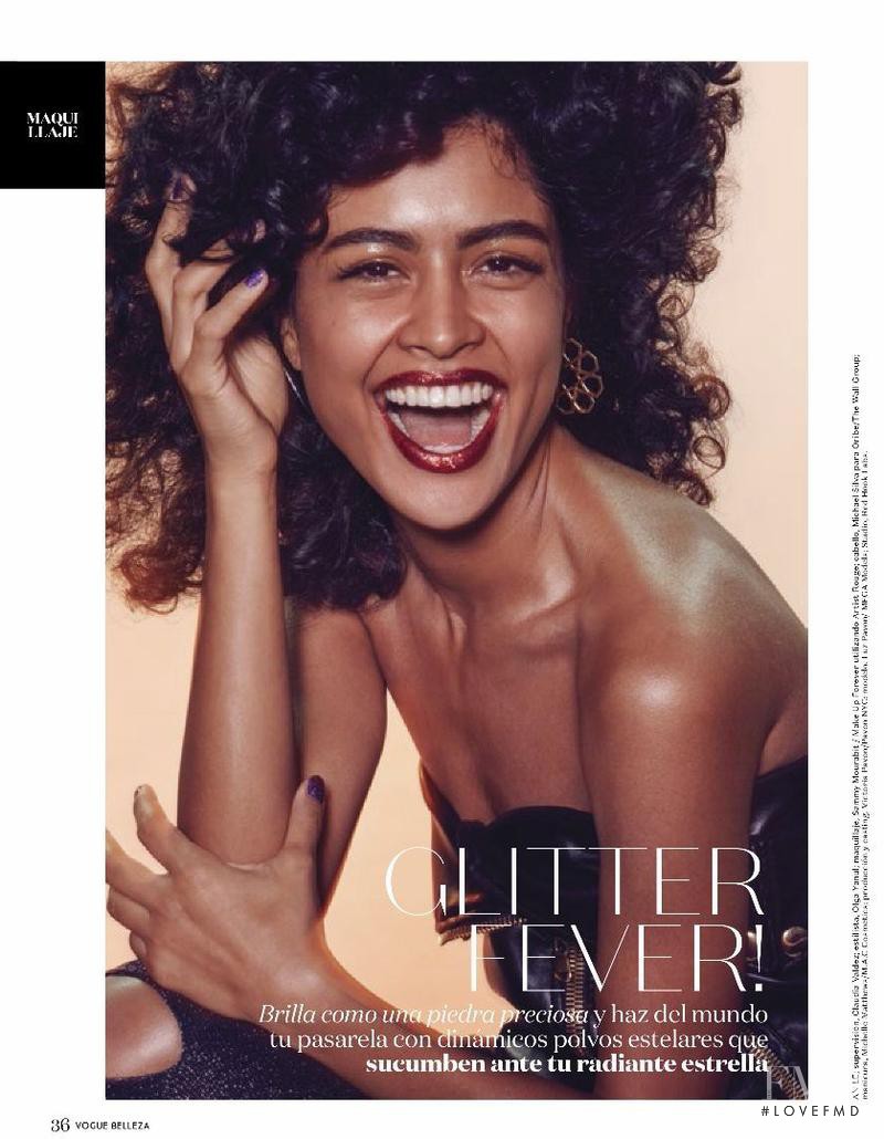 Luz Pavon featured in Beauty Special, October 2016