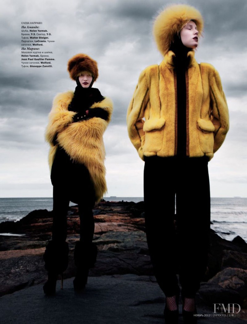 Marina Heiden featured in Fashion, November 2012