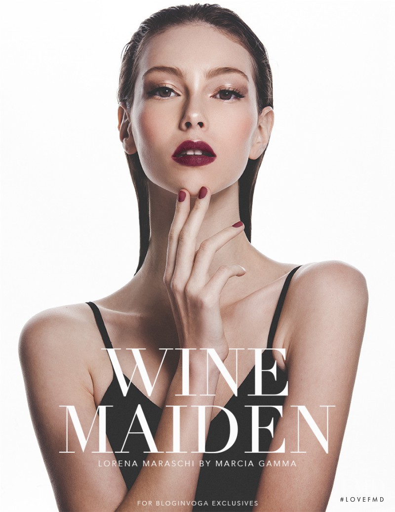 Lorena Maraschi featured in Wine Maiden, August 2015