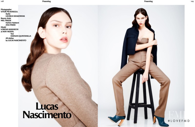 Lorena Maraschi featured in Lucas Nascimento, July 2014