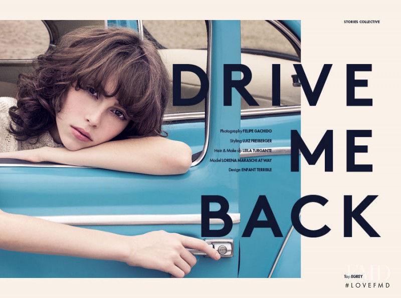 Lorena Maraschi featured in Drive me Back, June 2016