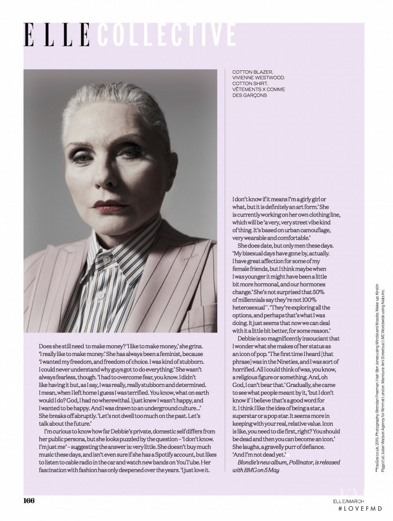 The Interview: Debbie Harry, March 2017