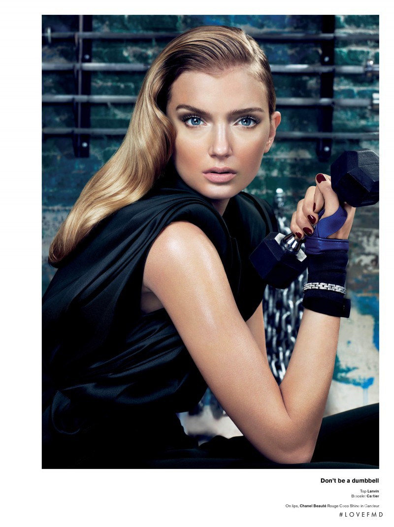 Lily Donaldson featured in She Better Work (Out), March 2012