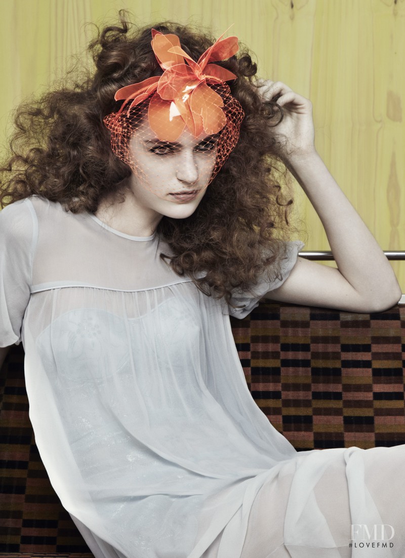 Magdalena Langrova featured in Rags & Riches, March 2012