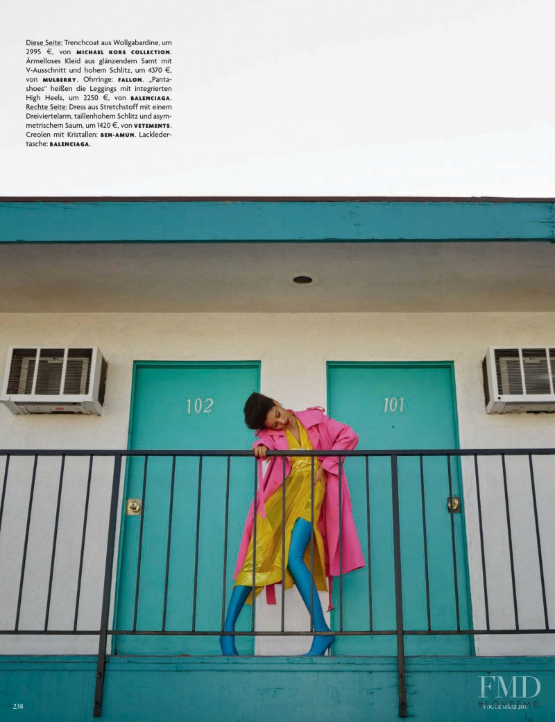 Lineisy Montero featured in Color Codes, March 2017
