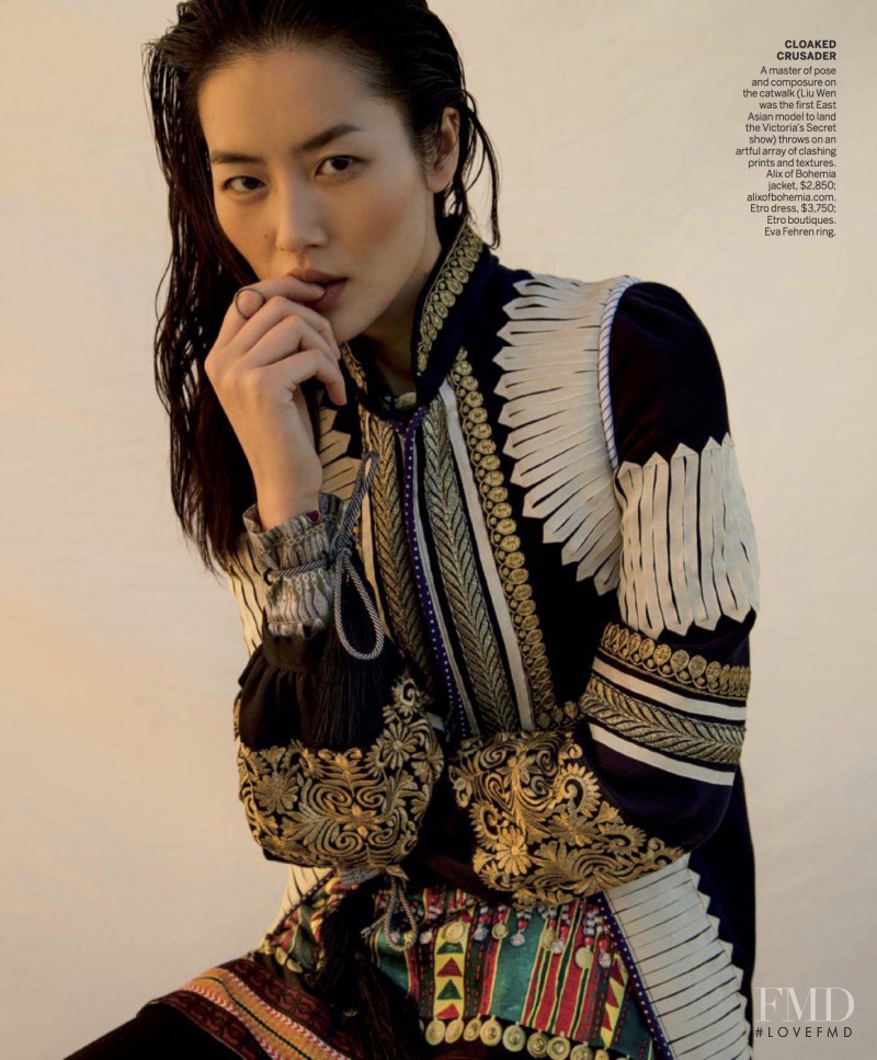 Liu Wen featured in The Great Beauty Shake-up, March 2017