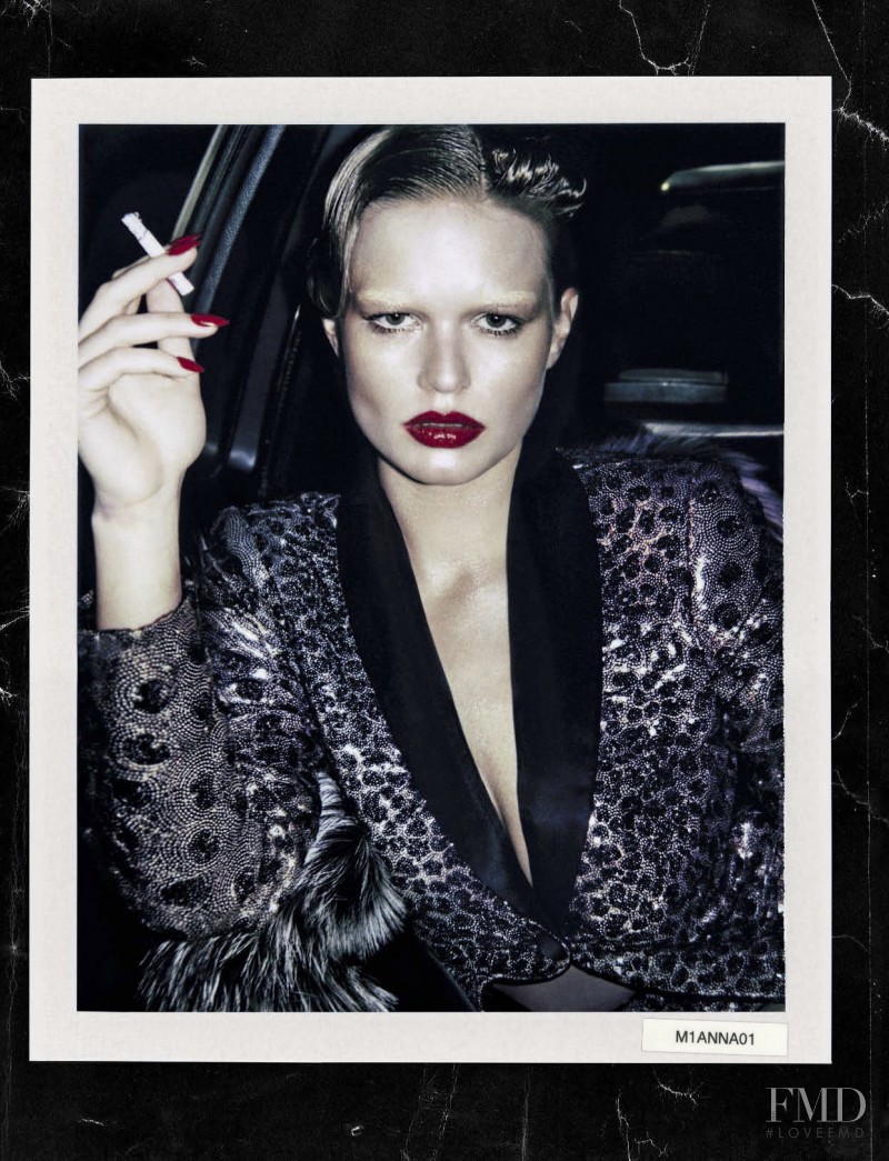 Anna Ewers featured in The Polaroid Issue, March 2017