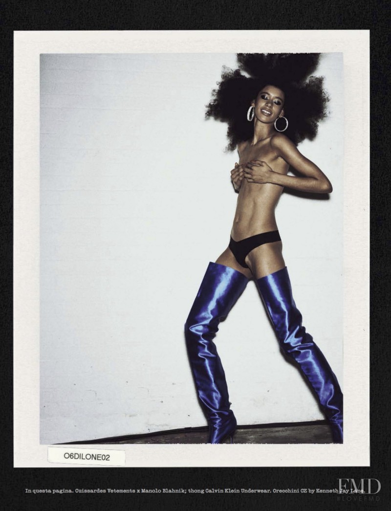 Janiece Dilone featured in The Polaroid Issue, March 2017