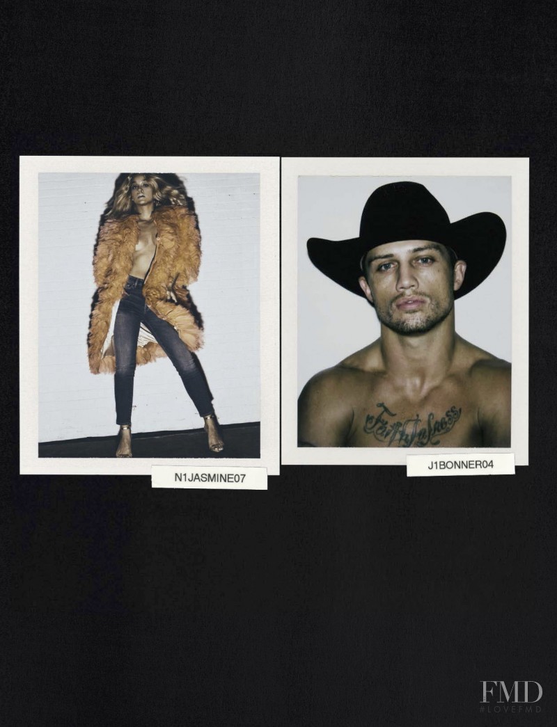 Jasmine Sanders featured in The Polaroid Issue, March 2017