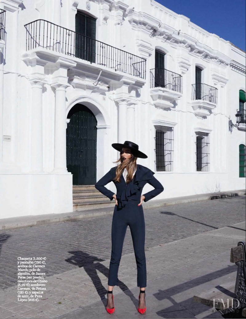 Andreea Diaconu featured in De Pura Raza, March 2017