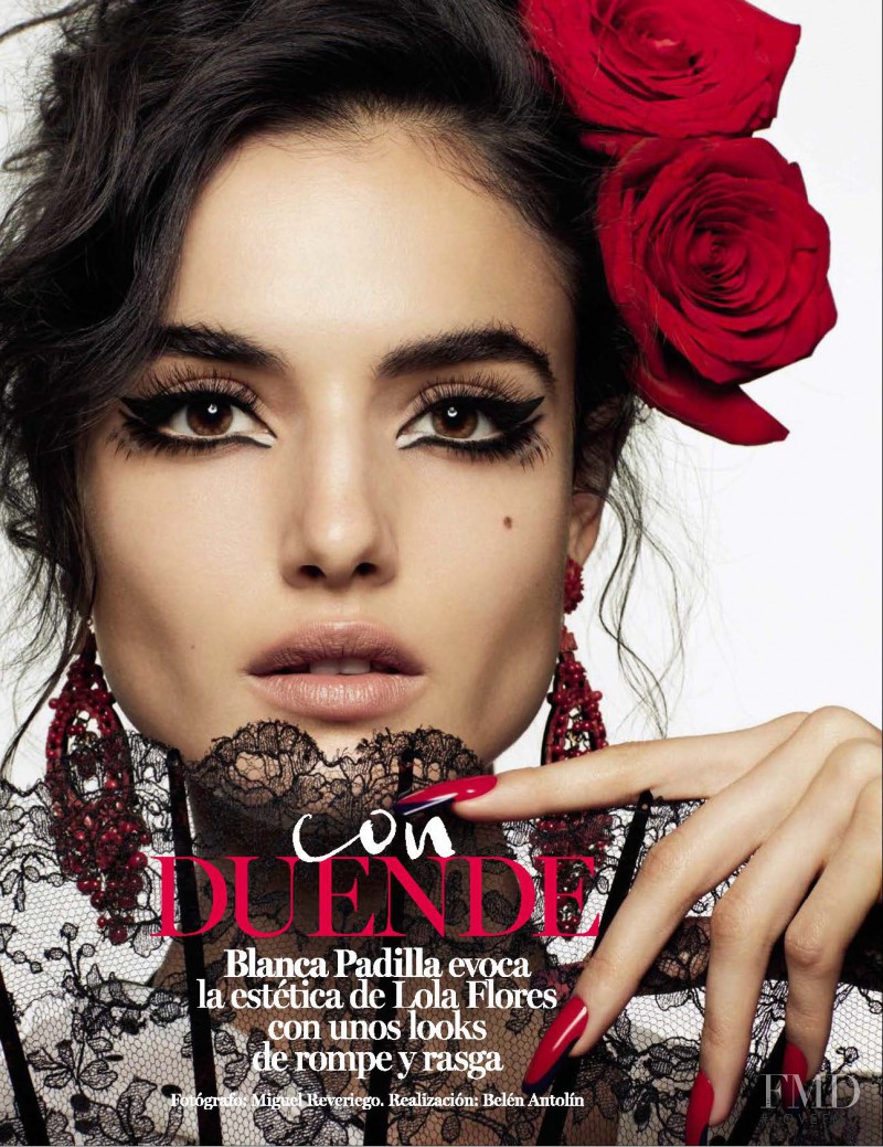 Blanca Padilla featured in Con duende, March 2017