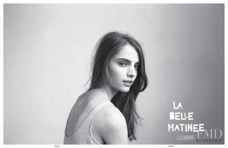 Romy Schönberger featured in La Belle Matinee, March 2012