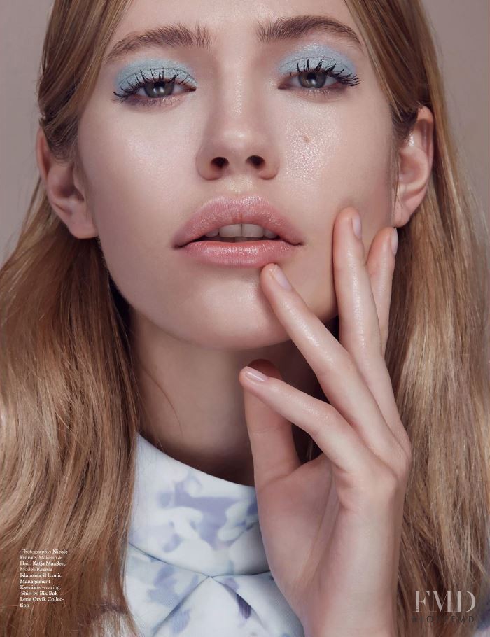 Ksenia Islamova featured in All Over Glow, April 2016