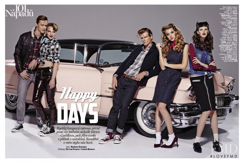 Greta Axente featured in Hapy Days, September 2015