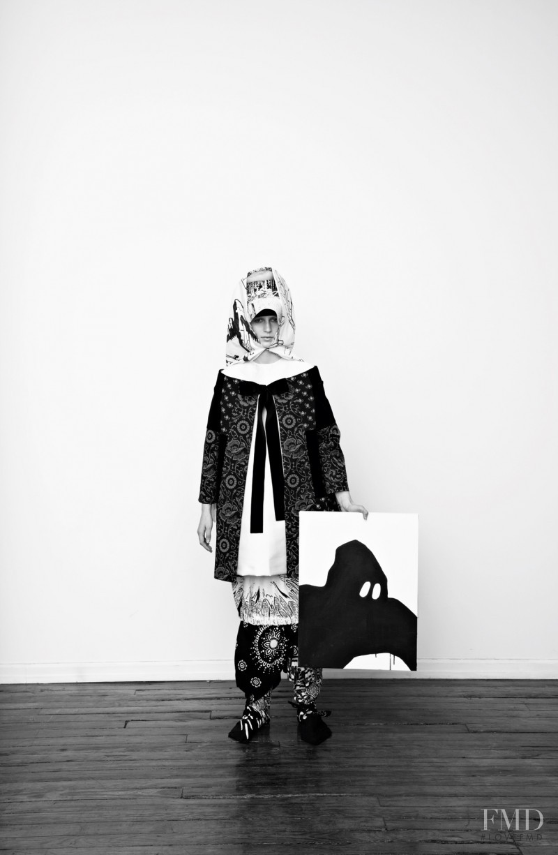 Julia Nobis featured in Gardar Eide Einarsson studio x Vanessa Reid, March 2012