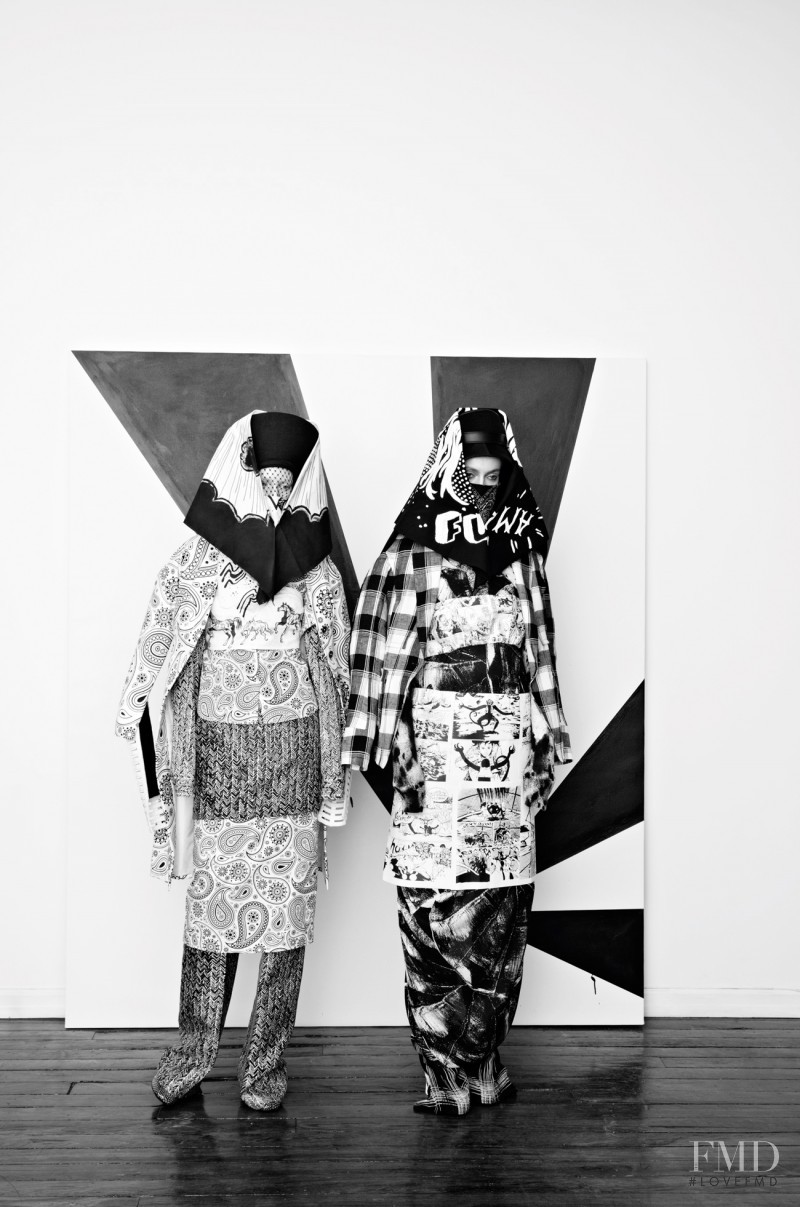 Julia Nobis featured in Gardar Eide Einarsson studio x Vanessa Reid, March 2012