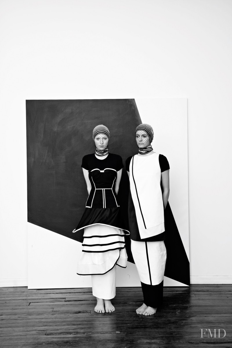 Julia Nobis featured in Gardar Eide Einarsson studio x Vanessa Reid, March 2012