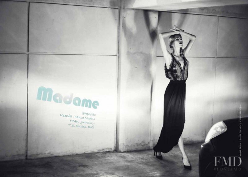 Ksenia Islamova featured in Madame, May 2015