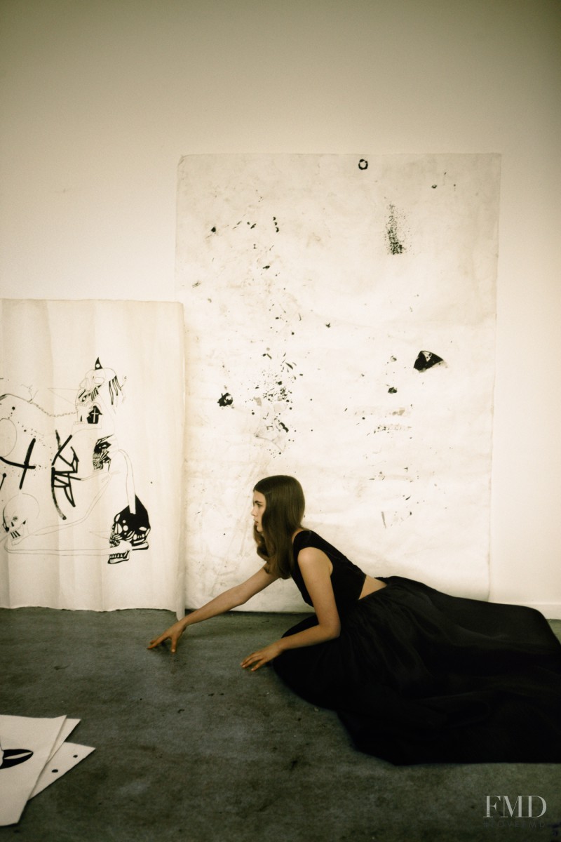 Colinne Michaelis featured in Christophe Brunnquell Studio x Camille Bidault Waddington, March 2012